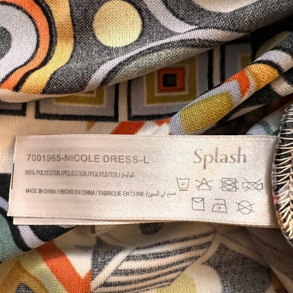 Splash Nicole  Multicolor Dress - Picture 8 of 9